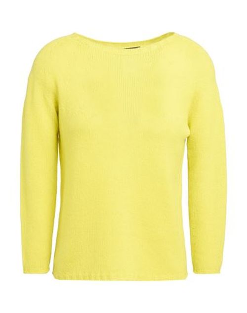 Woman Sweater Yellow Size 14 Cashmere