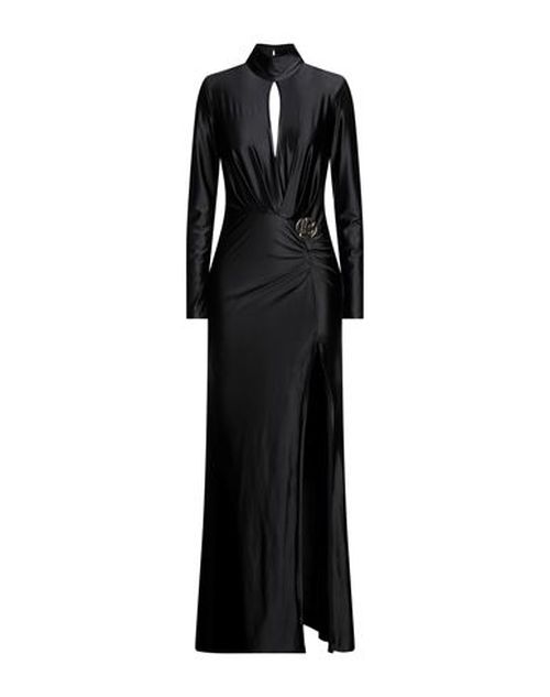 Woman Maxi dress Black Size 8 Polyamide, Elastane