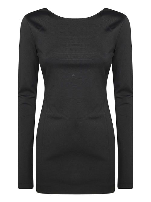 THE ANDAMANE Viviana mini dress - Black