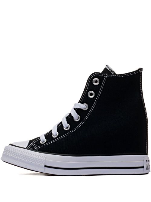 Chuck Taylor All Star Wedge Platform Hi "Black White" sneakers