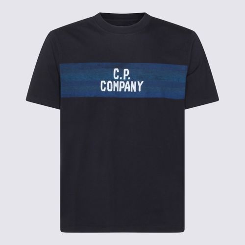 C. P. Company Dark Blue Cotton T-shirt