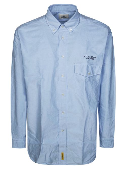 Men's Logo Button-Up Shirt