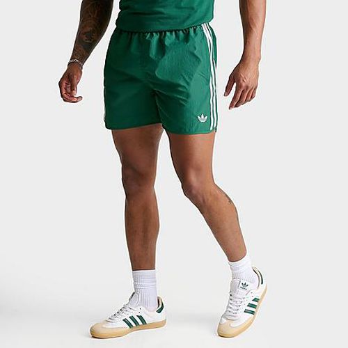 Men's Originals adicolor Classics Sprinter Shorts in Collegiate Green/White
