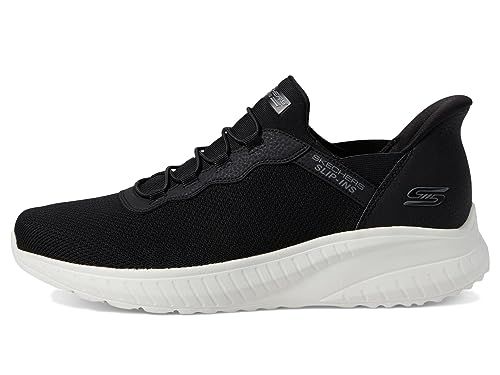 SKECHERS Men's Hands Free Slip-ins Bobs Squad Chaos-Daily Hype Sneaker, Navy, 11