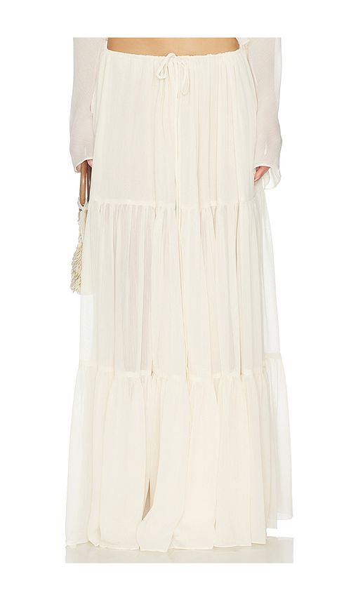 Arcina Ori Alessandra Skirt in Cream. a