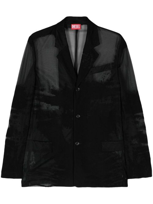 J-Reg single-breasted blazer - Black