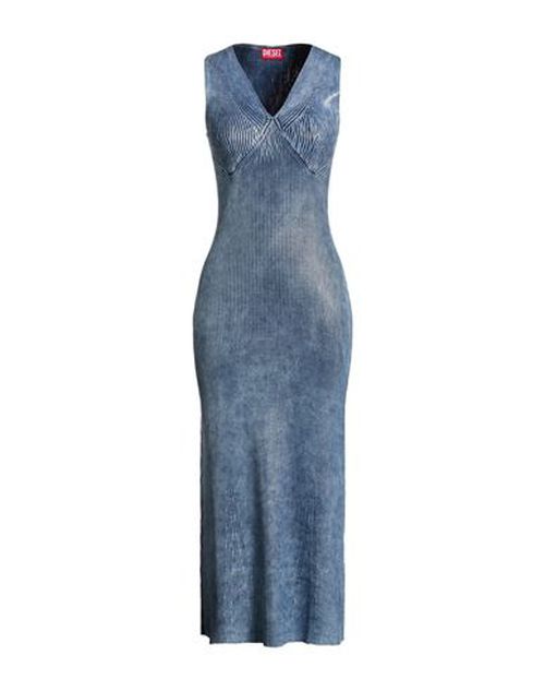 Woman Maxi dress Blue Size M Cotton