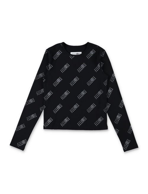 Girls Black Logo T-Shirt