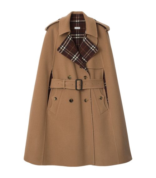 Wool Trench Cape