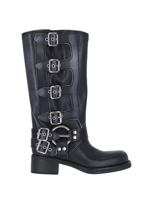Buckle Detail Boots