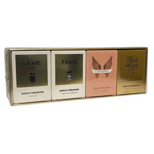 Paco Rabanne Ladies Miniatures Gift Set 4 Piece (19ml)