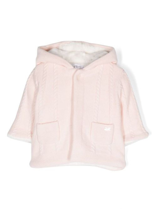 Cable-knit jacket - Pink