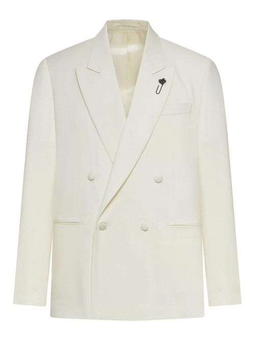 Double-Breasted Wool Blazer