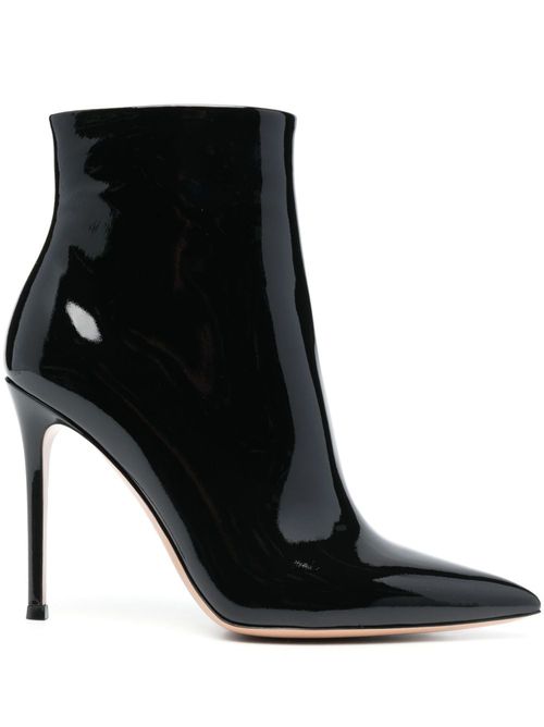 110mm patent leather boots