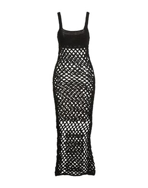 Woman Maxi dress Black Size S Tanguis cotton