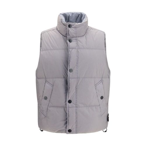 Crinkle Reps NY Vest — Gray