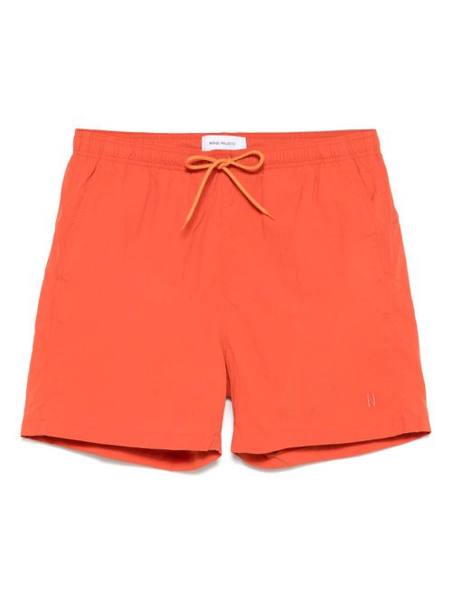 Norse Projects Hauge recycled swim shorts - Orange