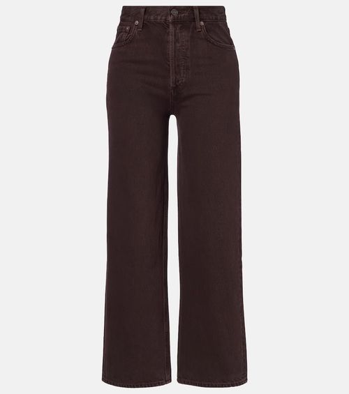 Ren high-rise wide-leg jeans