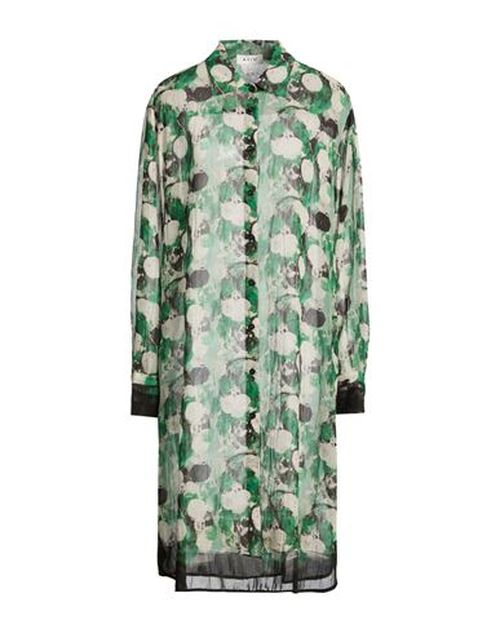 Aviù Woman Midi dress Green Size 14 Polyester
