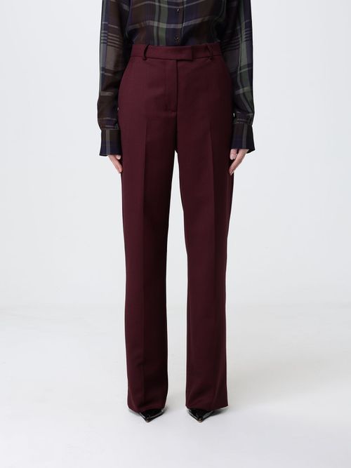 Pants Woman color Burgundy