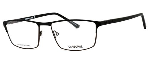 Liz Claiborne CB 264 Men's Glasses, Black, Size 55