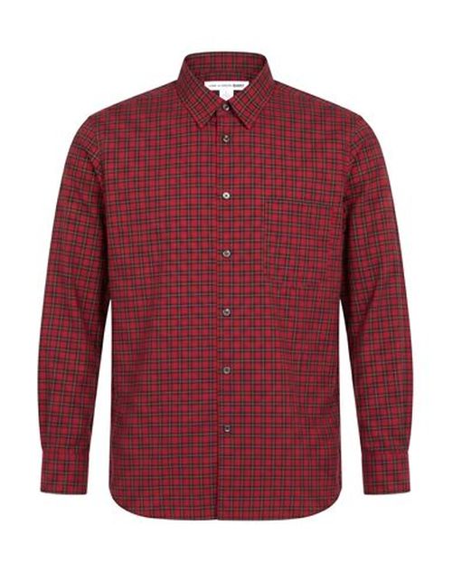 Comme Des Garçons Shirt Man Shirt Red Size M Cotton