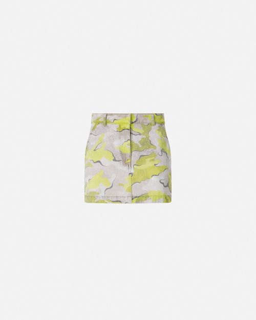 Camouflage mini skirt - 36