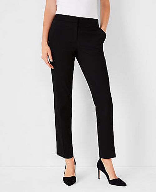 Ann Taylor The Ankle Pant In Seasonless Stretch - Curvy Fit