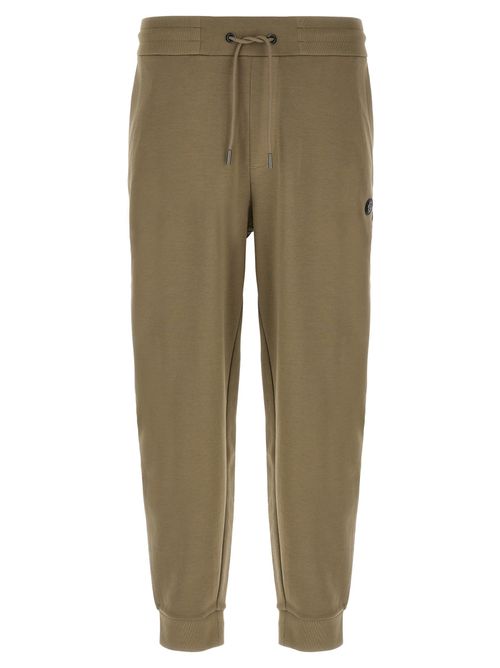 Beige Elastic Waist Jogger