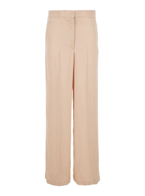 Viscose Trousers — Pink