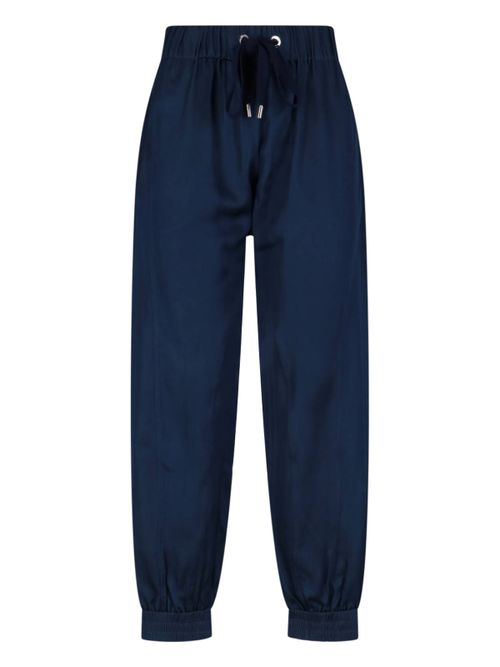 Silk-Viscose Trousers for Women