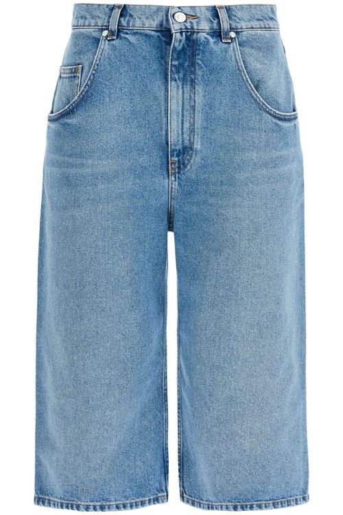 Jeans Cropped Effetto Distressed