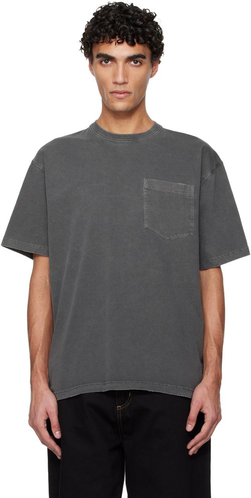 Gray Torion Pocket T-Shirt