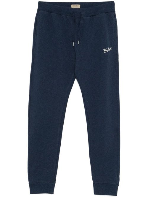 Blue Cotton Sport Trousers