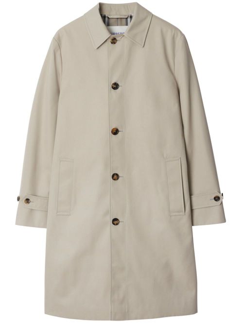 Cotton-blend coat - Neutrals