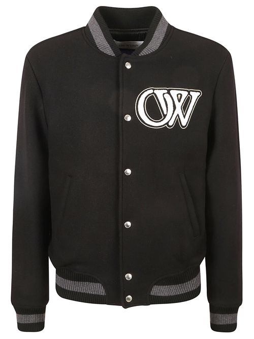 Wool Varsity Bomber