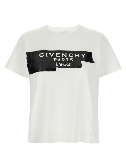 Logo Tape T-Shirt — White