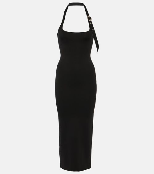 Jersey midi dress