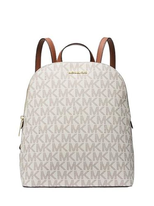 Michael Kors Cindy Large Signature Logo Backpack 