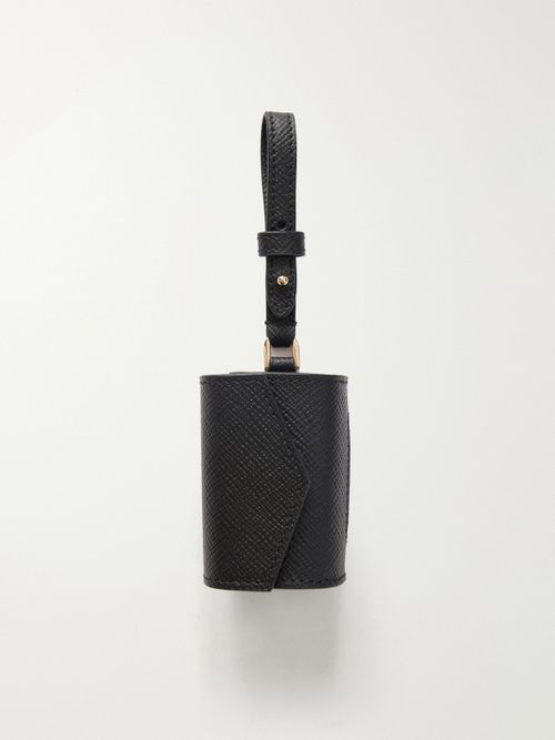 Panama Leather Pet Waste Bag Holder