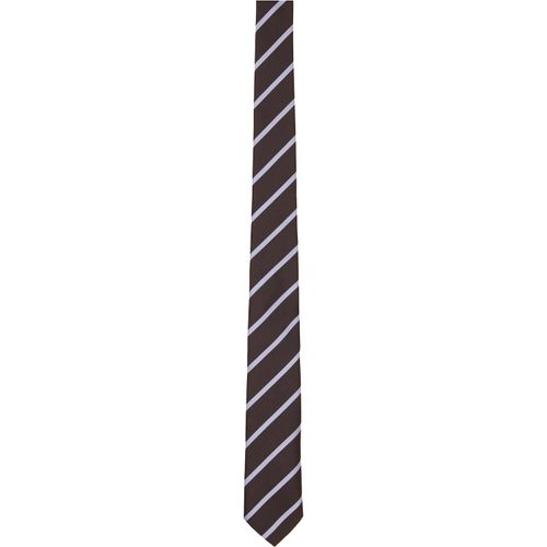 Brown Lene Striped Tie