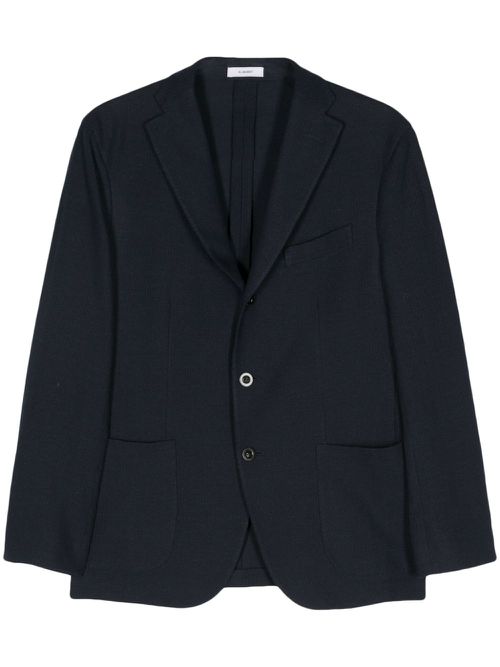 Single-breasted blazer - Blue