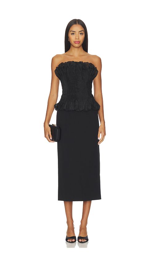 Rue Sophie Lina Dress in Black. - S also in