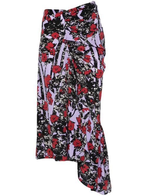 Dallas midi skirt - Purple