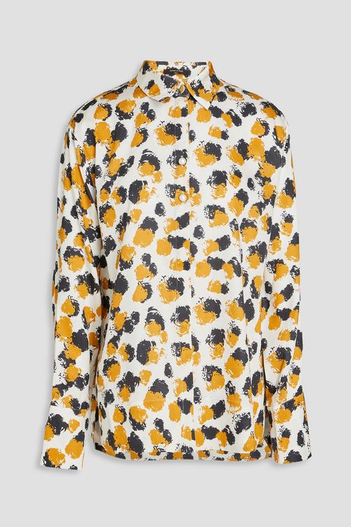 Printed TENCEL™ Lyocell-blend shirt