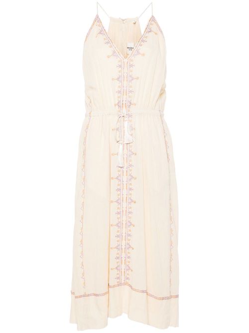 Sianna organic cotton midi dress - Neutrals
