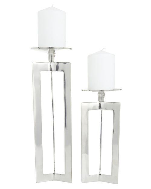 CosmoLiving by Cosmopolitan Contemporary Candle Holders