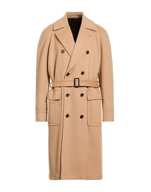 Man Coat Camel Size 44 Wool