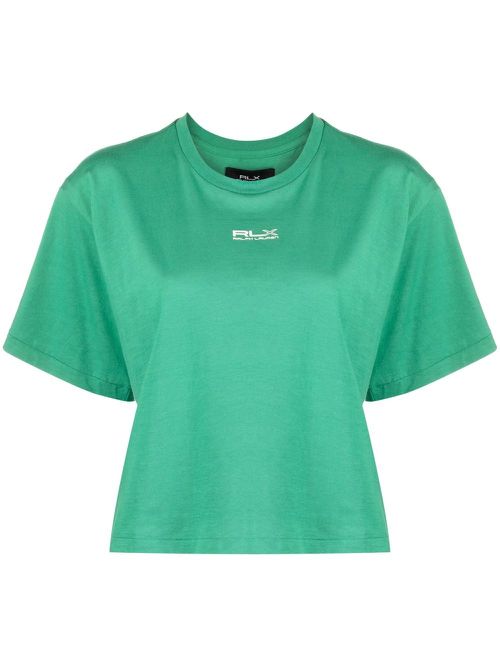 Logo-print cotton T-Shirt - Green