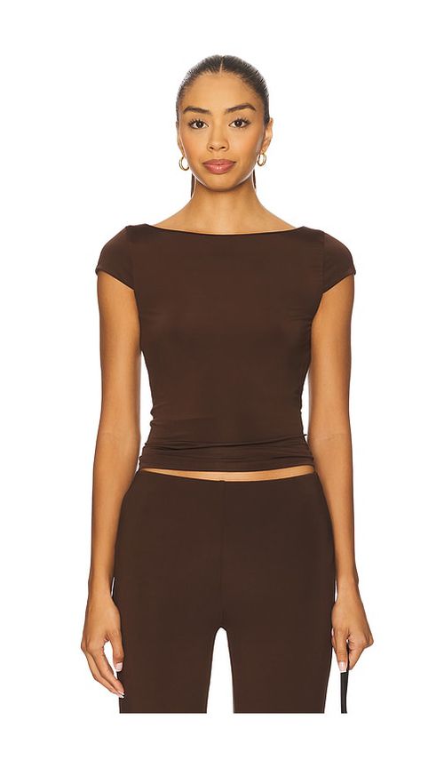 Lovers and friends ivanna top en color chocolate XS también en L, M, S
